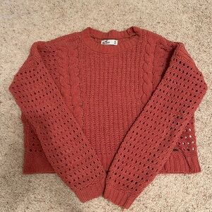 Dusty rose knitted sweater